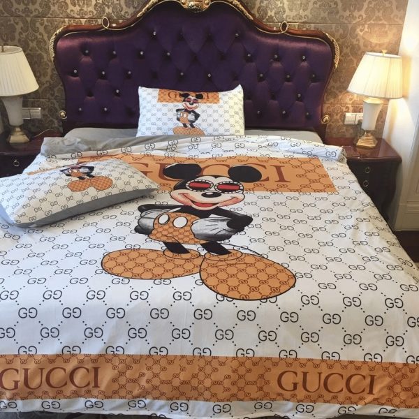 Gc Gucci Luxury Brand Type 114 Bedding Sets Quilt Sets Diverse Design and Materials