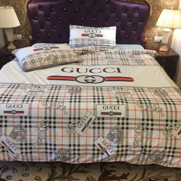 Gc Gucci Luxury Brand Type 115 Bedding Sets Quilt Sets Diverse Design and Materials