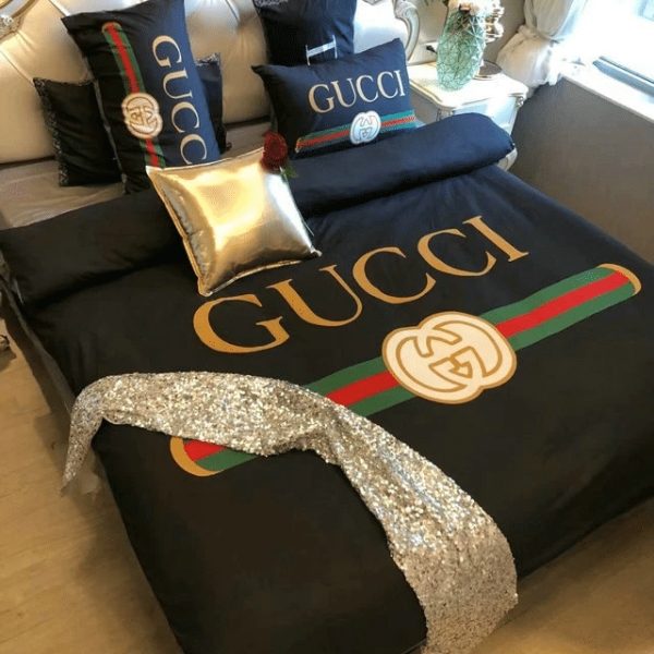 Gc Gucci Luxury Brand Type 142 Bedding Sets Quilt Sets Diverse Design and Materials