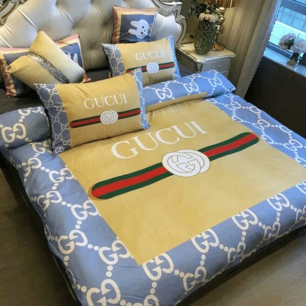 Gc Gucci Luxury Brand Type 144 Bedding Sets Quilt Sets Diverse Design and Materials