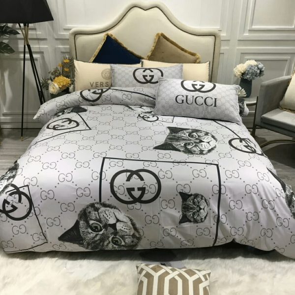 Gc Gucci Luxury Brand Type 169 Bedding Sets Quilt Sets Diverse Design and Materials