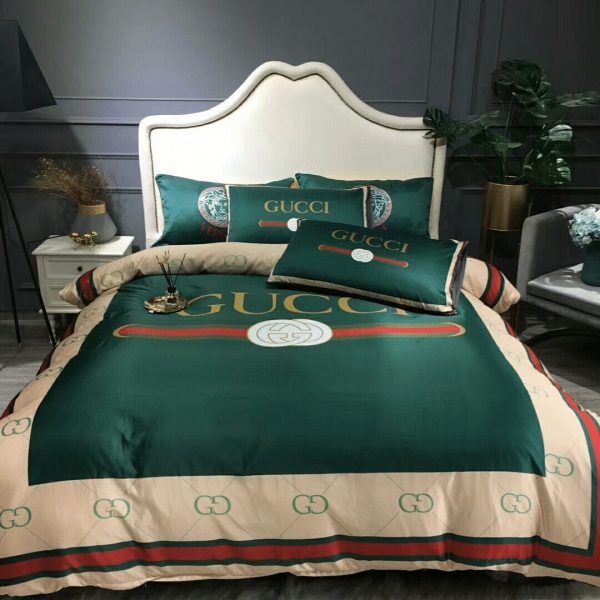 Gc Gucci Luxury Brand Type 178 Bedding Sets Quilt Sets Diverse Design and Materials