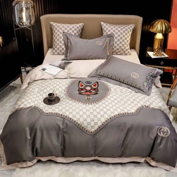 Gc Gucci Luxury Brand Type 55 Bedding Sets Quilt Sets Diverse Design and Materials