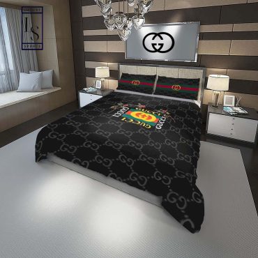 Gucci Flower Luxury Bedding Set Diverse Design and Materials