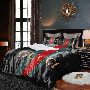 Gucci High Quality Cotton Bedding Set Bed Sheets Spread Comforter Duvet Cover Bedding Sets For Bedroom Diverse Design and Materials
