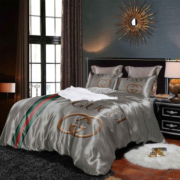 Gucci High Quality Cotton Bedding Set Duvet Cover Bedding Set Home Decor Diverse Design and Materials