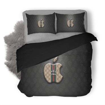 Gucci Logo 33 Duvet Cover Bedding Set Diverse Design and Materials