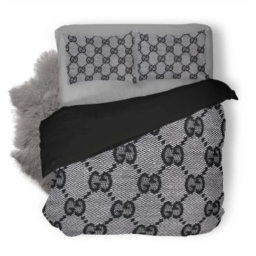 Gucci Logo 63 Duvet Cover Bedding Set Diverse Design and Materials