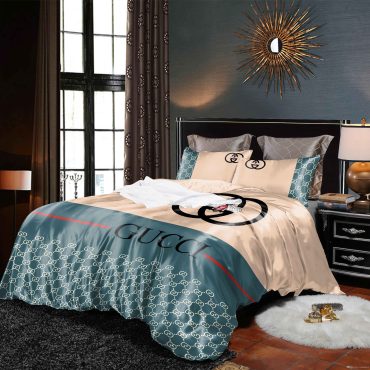 Gucci Luxury Brand Bedding Set Duvet Cover Bedding Set Bedroom Decor Diverse Design and Materials