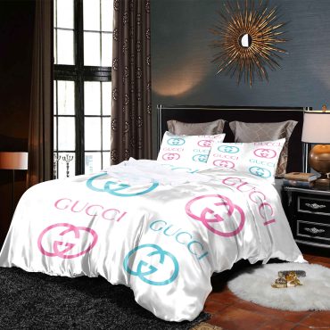 Gucci inspired Bedding Set Duvet Cover Luxury Brand Bedding Sets Home Decor Diverse Design and Materials