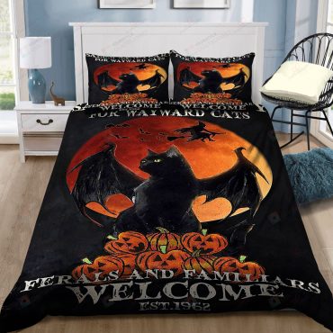 Skull With Watercolor Bedding Set Bed Sheets Spread Comforter Duvet Cover Bedding Sets Diverse Design and Materials