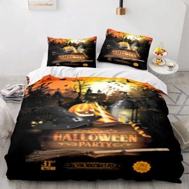 Skull King And Queen Card Duvet Cover Bedding Set Diverse Design and Materials