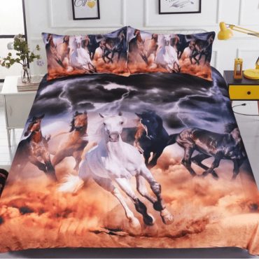 Horses Bedding Set Diverse Design and Materials