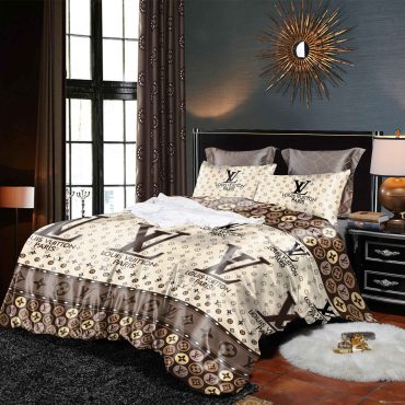 Louis Vuitton Originals Bedding Set Spread Comforter Duvet Cover Bedding Sets Home Decor Diverse Design and Materials