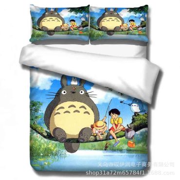Miyazaki Hayao My Neighbor Totoro Bedding Sets Duvet Covers Bed Sheets Diverse Design and Materials 05