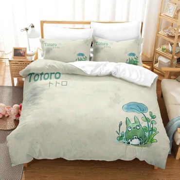 Miyazaki Hayao My Neighbor Totoro Bedding Sets Duvet Covers Bed Sheets Diverse Design and Materials 07