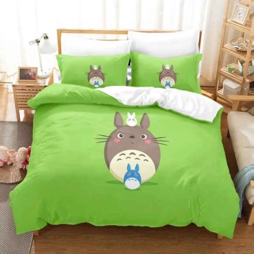 Miyazaki Hayao My Neighbor Totoro Bedding Sets Duvet Covers Bed Sheets Diverse Design and Materials 09