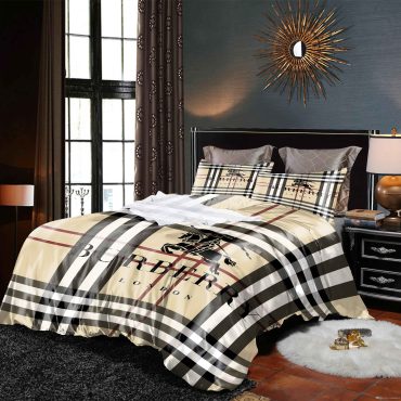 New Burberry Bedding Set Duvet Cover Bedding Set Bedroom Decor Diverse Design and Materials