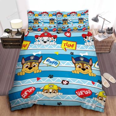 Paw Patrol Duvet Cover Bedding Set Diverse Design and Materials