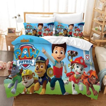 Paw Patrol Marshall 10 Duvet Cover Quilt Cover Pillowcase Bedding Diverse Design and Materials