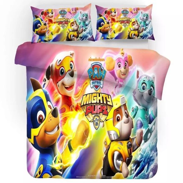 Paw Patrol Marshall 2 Duvet Cover Pillowcase Bedding Sets Home Diverse Design and Materials
