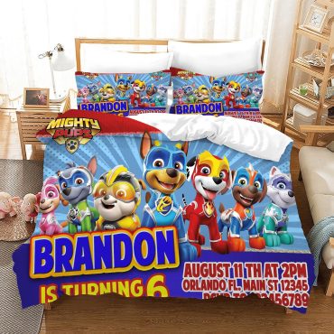 Paw Patrol Marshall 32 Duvet Cover Pillowcase Bedding Sets Home Diverse Design and Materials