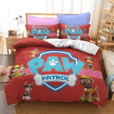 Paw Patrol Season 1 Bedding Set Quilt Duvet Cover Bed Sheets Sets Diverse Design and Materials 01