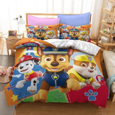 Paw Patrol Season 1 Bedding Set Quilt Duvet Cover Bed Sheets Sets Diverse Design and Materials 02