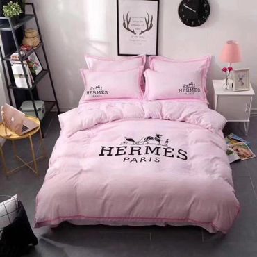 Pink Hermes Bed Set Diverse Design and Materials