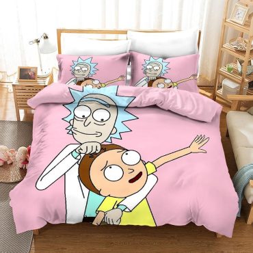 Rick And Morty Season 4 6 Duvet Cover Pillowcase Bedding Diverse Design and Materials