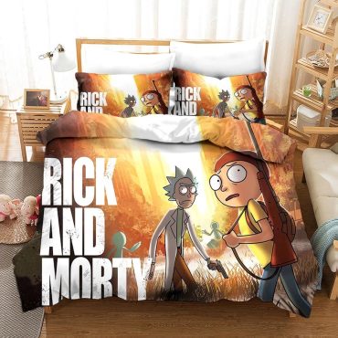 Rick And Morty Season 4 8 Duvet Cover Quilt Cover Diverse Design and Materials