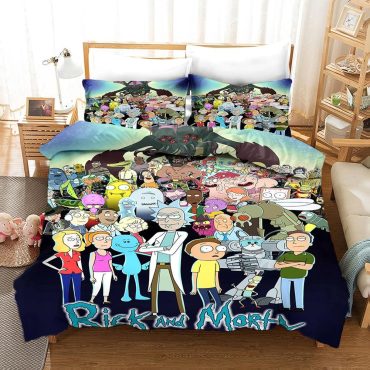 Rick And Morty Season 4 9 Duvet Cover Quilt Cover Diverse Design and Materials