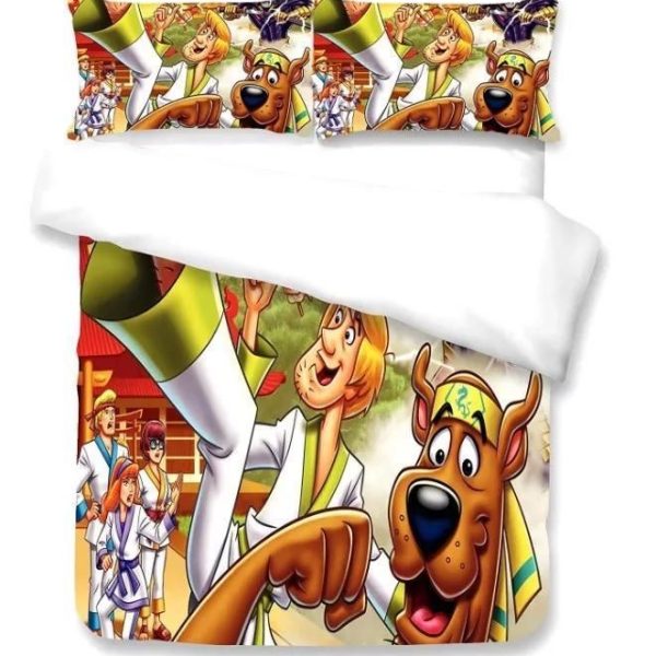 Scooby Doo 1 Duvet Cover Pillowcase Bedding Sets Home Bedroom Diverse Design and Materials