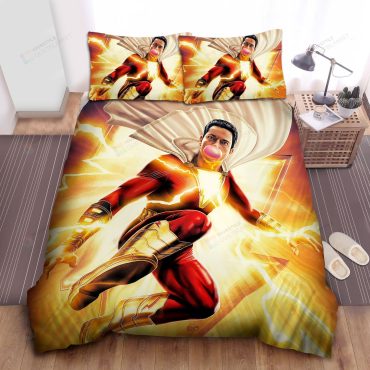 Shazam Gum Bed Sheets Spread Comforter Duvet Cover Bedding Sets Diverse Design and Materials