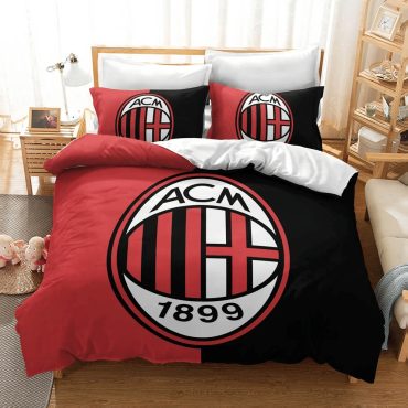 Soccer Club AC Milan Bedding Luxury Bedding Sets Quilt Sets Duvet Diverse Design and Materials 01