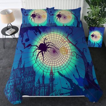Smoke Skull 3 piece Duvet Set Black And White Diverse Design and Materials