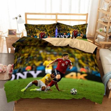 Stereo Bedding Colombia Football World Cup Bedding Set Duvet Cover James Rodrguez Diverse Design and Materials