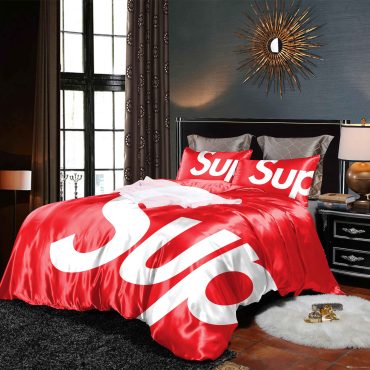 Superme Luxury Brand High End Premium Bedding Set Duvet Cover Bedding Set Comfortable Bedding Set Home Decor Diverse Design and Materials