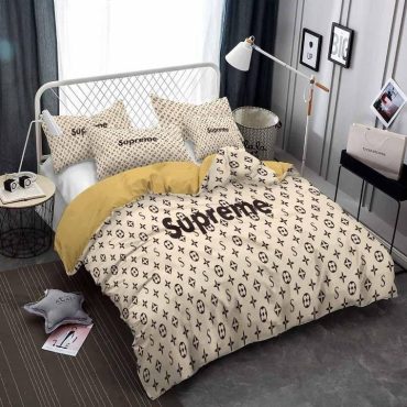 Supreme Logo Fashionable 3D Printed Bedding Sets Quilt Sets Duvet Diverse Design and Materials