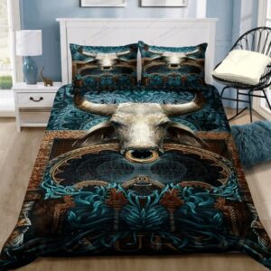 Taurus Zodiac Bull Astrology Bedding Set Cotton Bed Sheets Spread Comforter Duvet Cover Bedding Sets Diverse Design and Materials