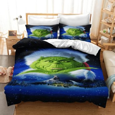 The Grinch Bedding Luxury Bedding Sets Quilt Sets Duvet Cover Diverse Design and Materials 04