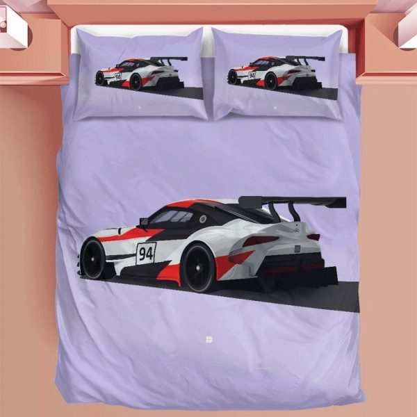 Toyota Supra Duvet Toyota Supra Bedding Sets Comfortable Gift Quilt Diverse Design and Materials