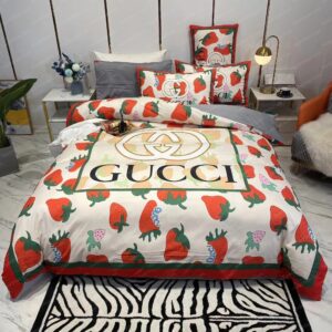Strawberrys Gucci Bed Set Diverse Design and Materials