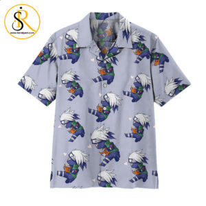 Anime Naruto Kakashi Custom Hawaii Shirt Anime Shirt for Men Women SeratyArt