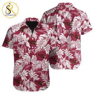 Arizona Cardinals Hawaiian Shirt NFL Football Hawaiian Shirt for Men Women Gift For Fans SeratyArt