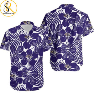 Baltimore Ravens 2 Flower Hawaii Shirt for Men Women SeratyArt