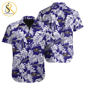 Baltimore Ravens Hawaiian Shirt NFL Football Hawaiian Shirt for Men Women Gift For Fans39046 SeratyArt