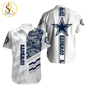 Beach Shirt Dallas Cowboys Button Hawaiian Shirt Aloha Shirt for Men Women SeratyArt