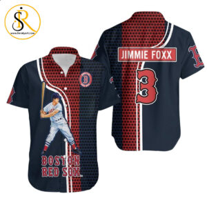 Beach Shirt Jimmie Foxx Boston Red Sox Hawaiian Shirt Aloha Shirt for Men Women SeratyArt