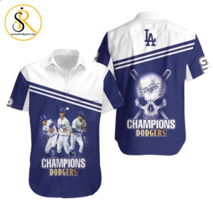 Beach Shirt Los Angeles Dodgers Moving On Post Season Hawaiian Shirt Aloha Shirt for Men Women SeratyArt